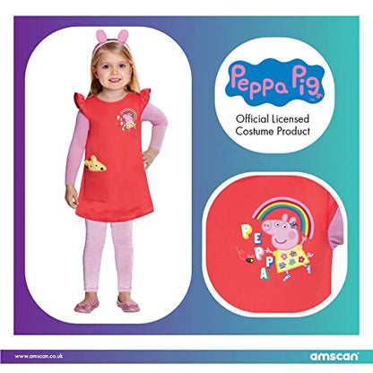 Amscan offiziell lizenziert Peppa Wutz Kostüm für Kinder Mädchen