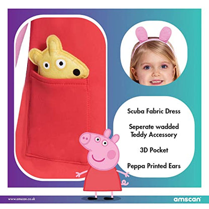 Amscan offiziell lizenziert Peppa Wutz Kostüm für Kinder Mädchen