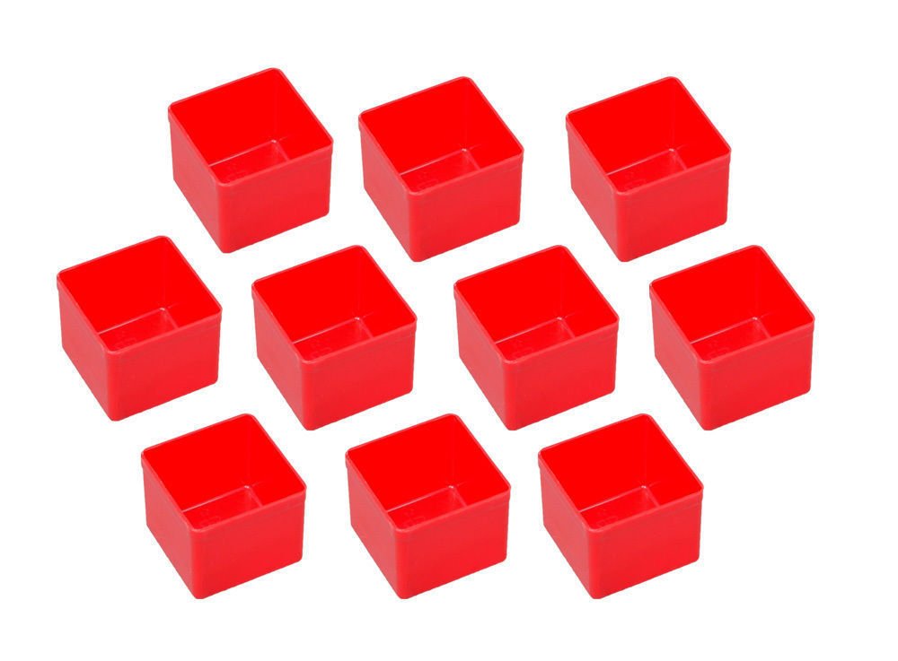 Allit EuroPlus 10 Einsatzboxen Insert 45/1 45/2 45/3 45/4 45/5 Industrienorm (Gr. 1 Rot)