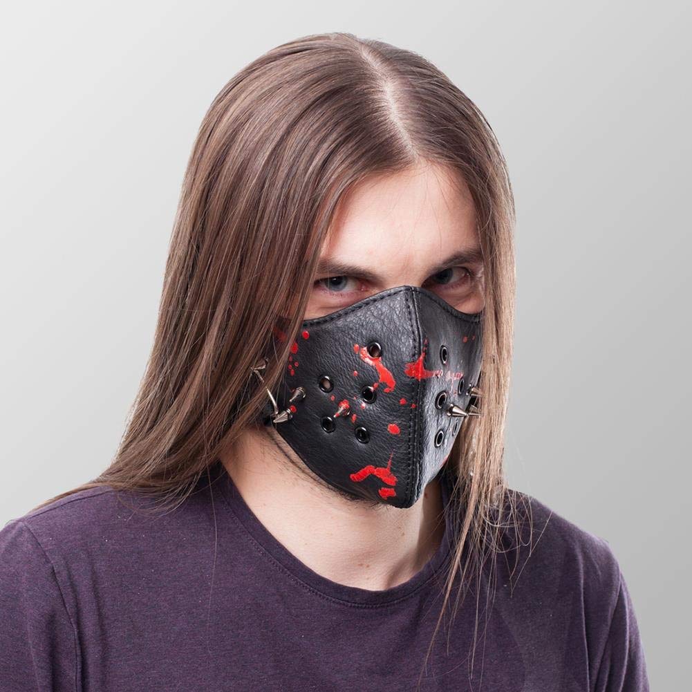 Halbmaske mit Spikes