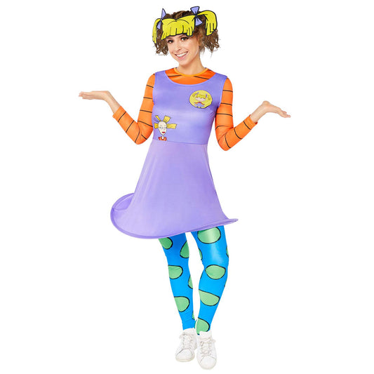 amscan Offizielles Nickelodeon Rugrats Angelica-Kostüm, Größen 36-44