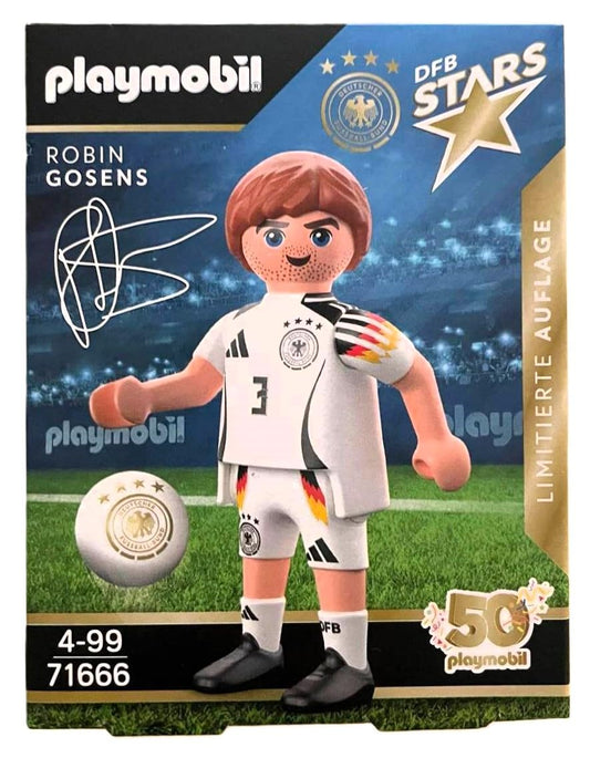 PLAYMOBIL DFB Stars Spielerfiguren zur Auswahl - Limitierte Auflage zur EM 2024 (71666 - Robin Gosens)