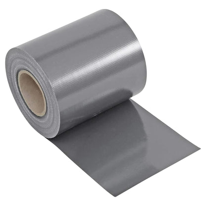 NOOR Sichtschutzstreifen PVC Blickdicht für Doppelstabmattenzaun - Zaunsichtschutz Rolle 0,19x35 m - blickdichter Wind- & Sichtschutz für Garten Terrasse - Zaunblende 630 g/m² inkl. 28 Klemmschienen