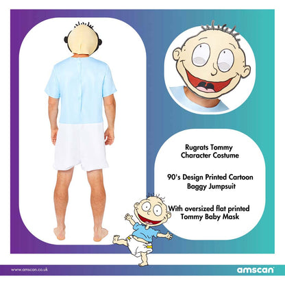 Amscan Official Nickelodeon Rugrats Tommy Pickles Costume S, M & L