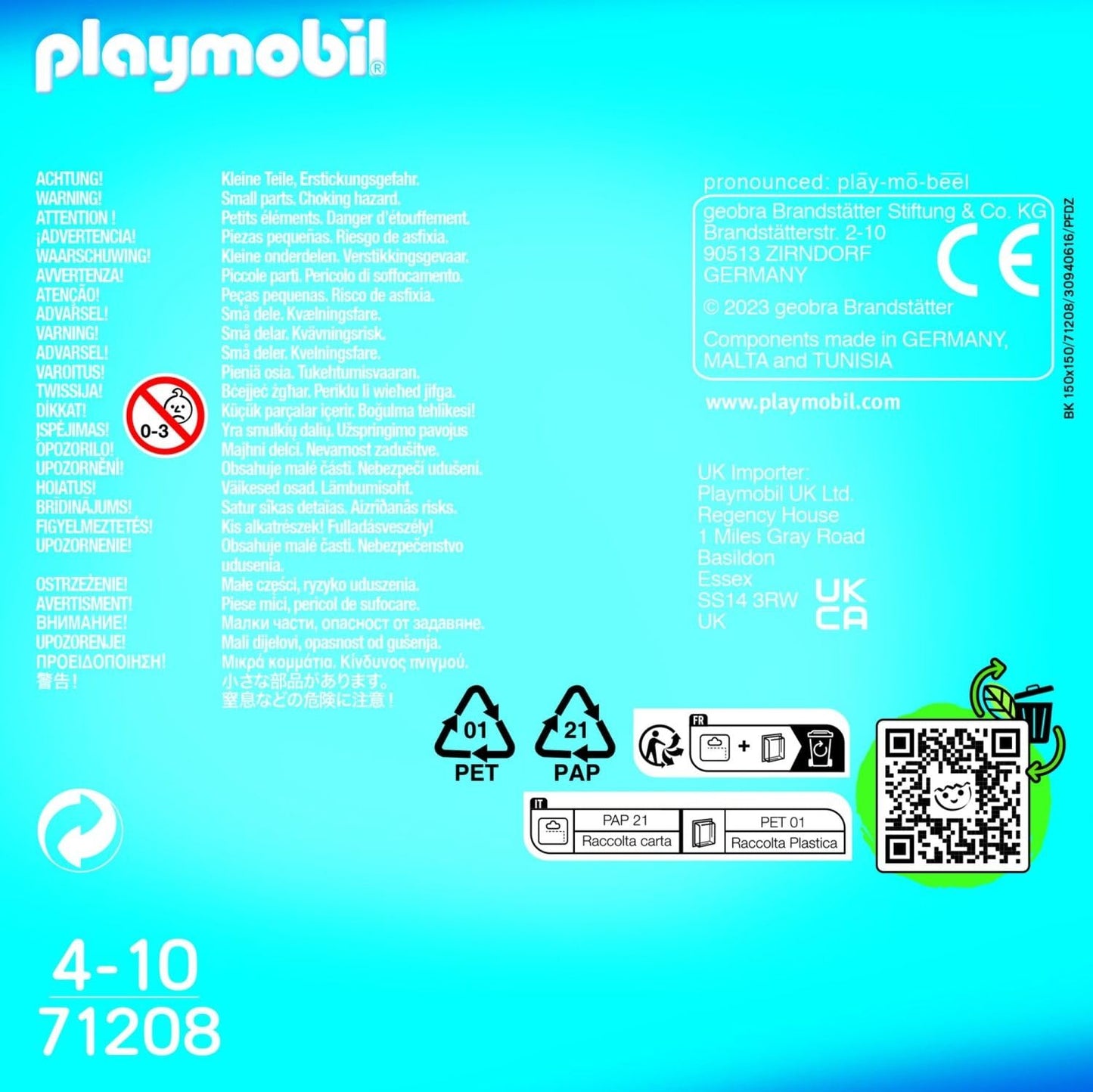Playmobil 71208 Couple princier des neiges