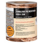 NOOR Sichtschutzstreifen PVC Blickdicht für Doppelstabmattenzaun - Zaunsichtschutz Rolle 0,19x35 m - blickdichter Wind- & Sichtschutz für Garten Terrasse - Zaunblende 630 g/m² inkl. 28 Klemmschienen