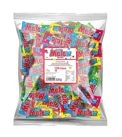 Tise Süsswaren Bay Mellow Speckseile Karton - Marshmellow, Wurfmaterial für Karneval und Fasching, Give Away, 12x100 Stück