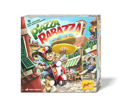 Zoch 601105182 Piazza Rabazza - Geschicklichkeitsspiel für 2 bis 4 Spieler – Das Sammelspiel für ruhige Hände, ab 6 Jahren