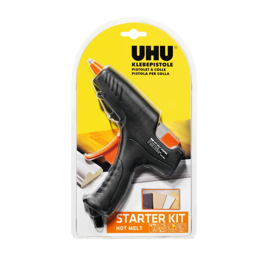UHU Starter Kit Hot Melt Heißklebepistole schwarz