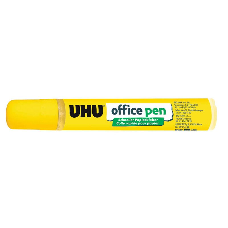 Kreativ-Set UHU & Edding – Glitzerkleber, Neon Klebestifte, Marker Gold/Silber