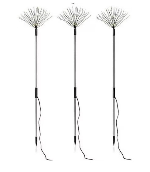 Magische Flying Lights – LED-Gartenstecker Weiß mit 90 LEDs & Timer für zauberhafte Sommerabende