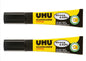 2x UHU Alleskleber SUPER Klebstoff 7g Strong&Safe