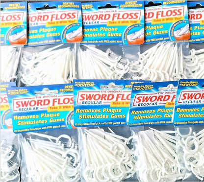 400 Zahnseide Sticks Zahnstocher Zahnseide stick Zahn Pflege Stick Dental Floss