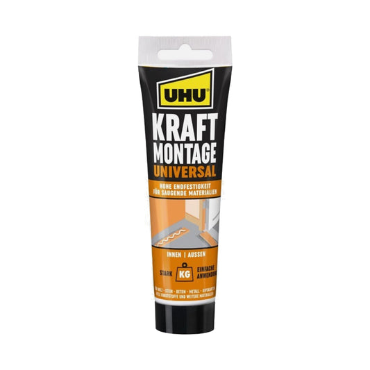 UHU Montagekleber 200g extra Stark Kraftkleber Baukleber Klebstoff Universal