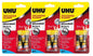 UHU Sekundenkleber Gel Minis Sparset – 3x (3x1g) für Holz, Keramik, Kunststoff